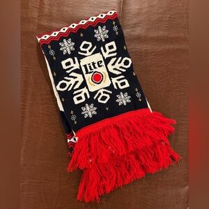 Miller Lite Beer Scarf - 5’ x 8”
